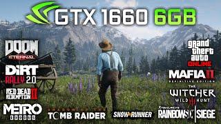 GeForce GTX 1660 6GB Test in 12 Games 1080p and 1440p