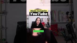 Modo Incógnito en YouTube -  Cómo tener IDEAS de Contenido INFINITAS