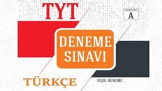 APLUS - TYT Turuncu Deneme TÜRKÇE  A Kitapçık 