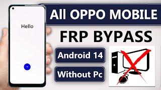 All OPPO ANDROID 14 FRP BYPASS NEW TRICK 2024 OPPO ANDROID 14 GOOGLE ACCOUNT BYPASS WITHOUT PC 