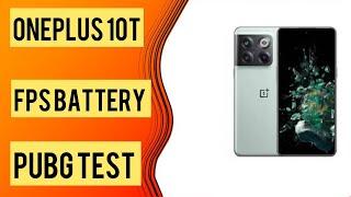 ONEPLUS 10T 8GEN1 PUBG TEST AND BATTERY DARIN REVIEW TECH TEST