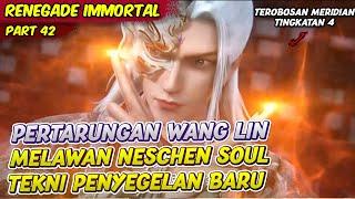 PERTARUNGAN WANG LIN MELAWAN RANAH NESCHEN SOUL  RENEGADE IMMORTAL  EPS 42