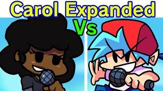 Friday Night Funkin VS Carol Expanded FULL WEEK 1-2 + Cutscenes FNF ModHard FanMade