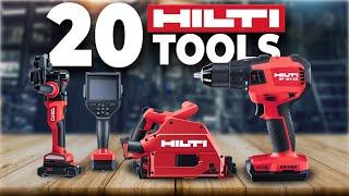 20 Hilti Tools That Will Make Construction Work Easier