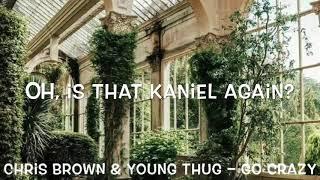 Chris Brown & Young Thug - Go Crazy Lyrics