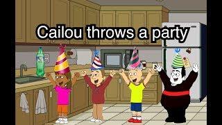 Cailou Throws a Party and Gets Grounded
