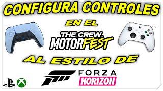 Configuración para Manejar Motorfest como Forza Horizon 5.