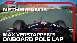 Max Verstappens Pole Lap  2021 Dutch Grand Prix  Pirelli