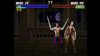 Mortal Kombat Trilogy - Sheeva Getting Killed 60 FPS