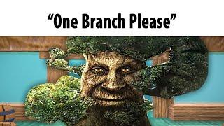 Wise Tree at Krusty Krabs