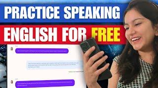 Unbelievable FREE Website to Practice English  English Conversation Practice 