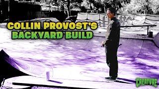 Collin Provosts Backyard Skatepark Build  Spiders Webb