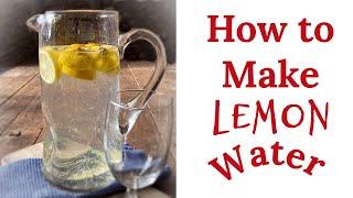 Lemon Water