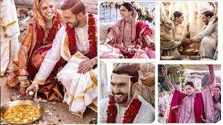 Happiest Moments Of Deepika & Ranveers Full WEDDING Ceremony -HaldiMehendiRingFera