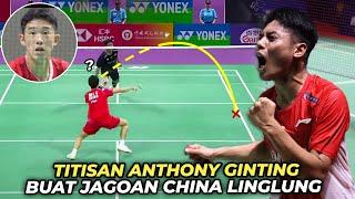 Titisan Ginting. Tipuan Mematikan Moh Zaki Ubaidillah yg Bawa Indonesia Juara Suhandinata 2024