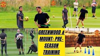 MASON GREENWOODS RETURN TRAINING WITH MASON MOUNT AHEAD of PRE-SEASON