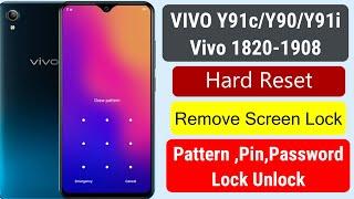 Vivo Y91cY90Y91i PatternPinPassword Remove Screen Lock  Vivo 1820 HardReset PatternPinPassword