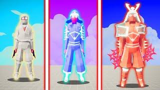 EVOLUTION OF SUPER NEON SENSEI  TABS - Totally Accurate Battle Simulator