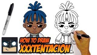 How to Draw XXXTENTACION  Cartooning Club Tutorial