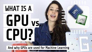 What is a GPU vs a CPU? And why GPUs are used for Machine Learning