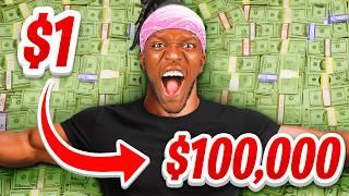 SIDEMEN TURN £1 INTO £100000 IN 24 HOURS CHALLENGE