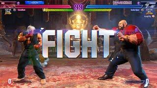 Street Fighter 6  Snake Eyez ZANGIEF VS KEN and RASHID  Ranked Match  SF6 2K ACTION