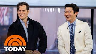 Henry Cavill Henry Golding talk new WWII film based on true story