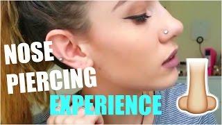 I GOT A NOSE PIERCING? Pain Pricing Healing & Experience