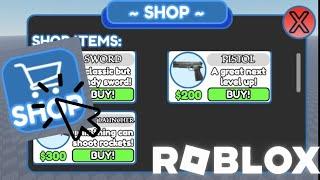 How to make a TOOL SHOP In ROBLOX STUDIO 2023