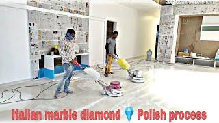 How to polish Italian marble floor at home Italian Marble Polish Machine Marble Diamond polish