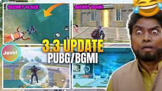 FINALLY 3.3 CRAZY UPDATE GAMEPLAY  BGMI PUBG  JEVEL  NEW UPDATE OCEAN ODYSSEY 