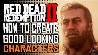 RED DEAD ONLINE -  How To Create Beautiful Characters RDR2 ONLINE In Depth Character Creation
