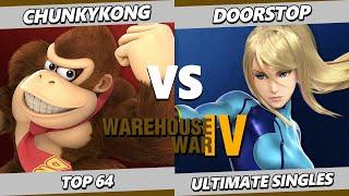 Warehouse War 4 - ChunkyKong Donkey Kong Vs. Doorstop ZSS Smash Ultimate - SSBU