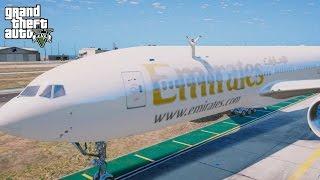 GTA 5 REAL LIFE PRINCE OF DUBAI MOD#4-BUYING FLY EMIRATES