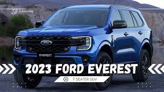 2023 Ford Everest Platinum Philippines - SoJooCars