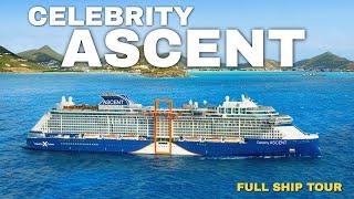 Celebrity Ascent  NEW SHIP Walkthrough Ship Tour & Review 4K  Celebrity Cruises