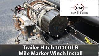 Trailer Hitch Winch Install