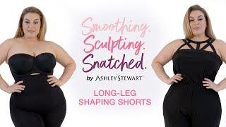 Smoothing Sculpting Snatched  Long Leg Shaping Shorts  ASHLEY STEWART SHAPEWEAR