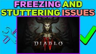 How To Fix Freezing and Stuttering issues in Diablo 4  Diablo 4 Lag Fixed
