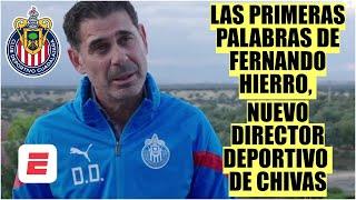 Chivas ANUNCIÓ a Fernando Hierro como nuevo director deportivo  Liga MX