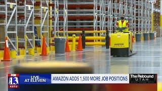 Amazon to hire hundreds for fulfillment center in West Jordan