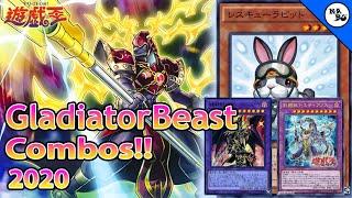 Yu-Gi-Oh * Gladiator Beast Combos * 2020