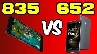 Snapdragon 835 vs Snapdragon 652 Benchmarks  Razer Phone vs Asus ZenFone 3 Ultra  4K