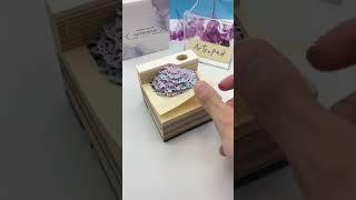 Do you like this purple tree templeGet yours now‼️#3dmemopad #satisfying#giftideas #purple #temple