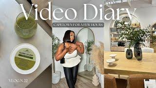 NEW Month NEW Gym and New Habits  A short left to capetown  Video Diary 