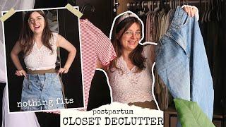 Closet Reorganization & Declutter  From Maternity To Nursing