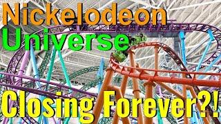 Nickelodeon Universe Theme Park Closing Forever? American Dream Mall New Jersey