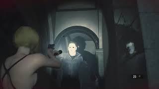 RE2 murdered by Michael Myers