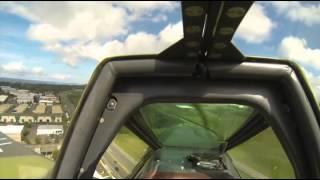 Focke Wulf Fw-190 Windscreen Pilot POV GoPro a little above eye level