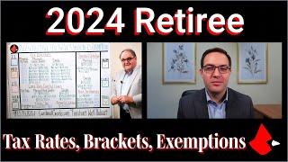 2024 Retiree Tax Rates Brackets Exemptions